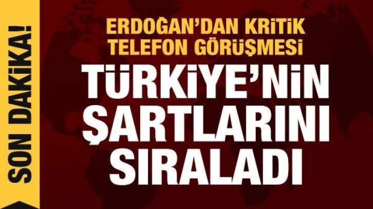 Cumhurbaşkanı Erdoğan, İsve&ccedil; Başbakanı'yla g&ouml;r&uuml;şt&uuml;