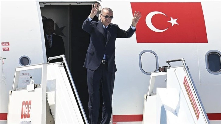 Cumhurbaşkanı Erdoğan Katar'a gitti