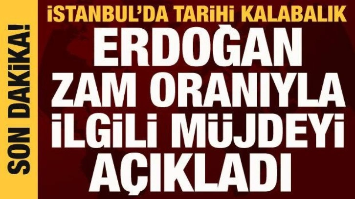 Cumhurbaşkanı Erdoğan m&uuml;jdeleri a&ccedil;ıkladı: Salı g&uuml;n&uuml; belli olacak