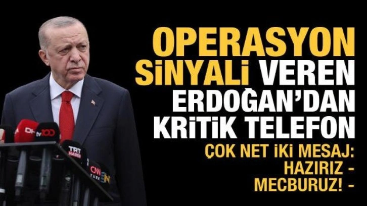 Cumhurbaşkanı Erdoğan, Putin'le g&ouml;r&uuml;şt&uuml;: &Ccedil;ok net operasyon mesajı