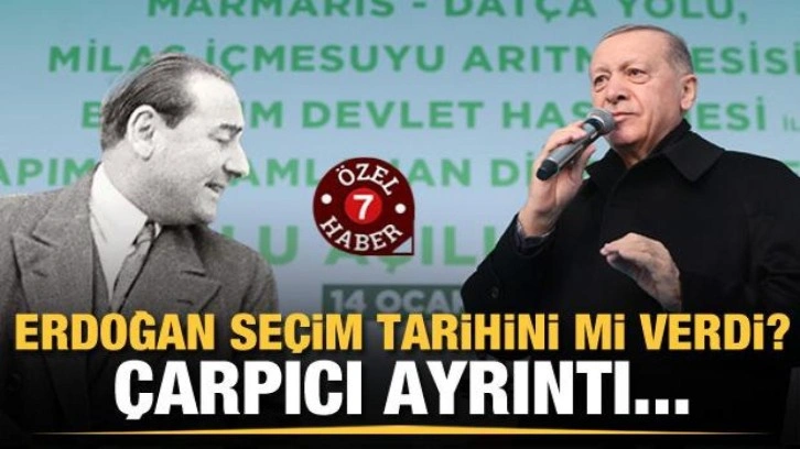 Cumhurbaşkanı Erdoğan se&ccedil;im tarihi mesajı mı verdi? O konuşmasında &ccedil;arpıcı ayrıntı