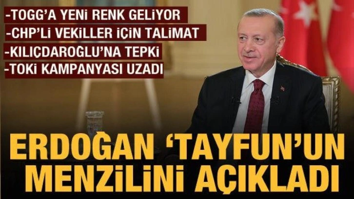 Cumhurbaşkanı Erdoğan, TAYGUN'un menzilini a&ccedil;ıkladı