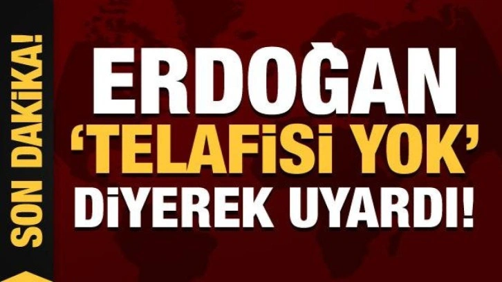 Cumhurbaşkanı Erdoğan 'telafisi yok' diyerek uyardı: Sandıklara sahip &ccedil;ıkmalısınız!