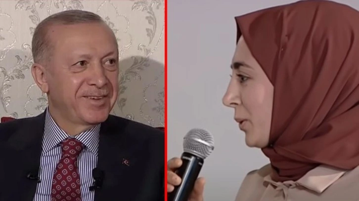 Cumhurbaşkanı Erdoğan ve gen&ccedil; &ccedil;ift&ccedil;i arasında g&uuml;ld&uuml;ren diyalog: Beni ortaklığa kabul eder misin?