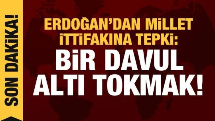 Cumhurbaşkanı Erdoğan'dan altılı masaya eleştiri: &Uuml;lkeyi altı kayyum y&ouml;netecek!