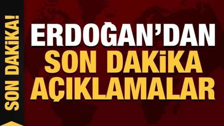 Cumhurbaşkanı Erdoğan'dan Batman'da &ouml;nemli a&ccedil;ıklamalar!