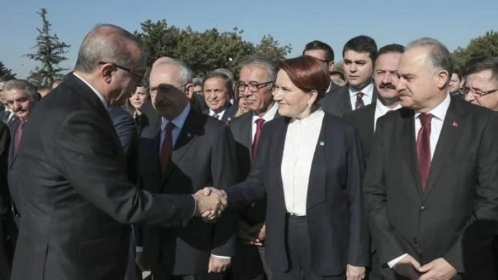 Cumhurbaşkanı Erdoğan'dan İYİ Parti'ye &ccedil;ağrı: Bu masayı terk edin!