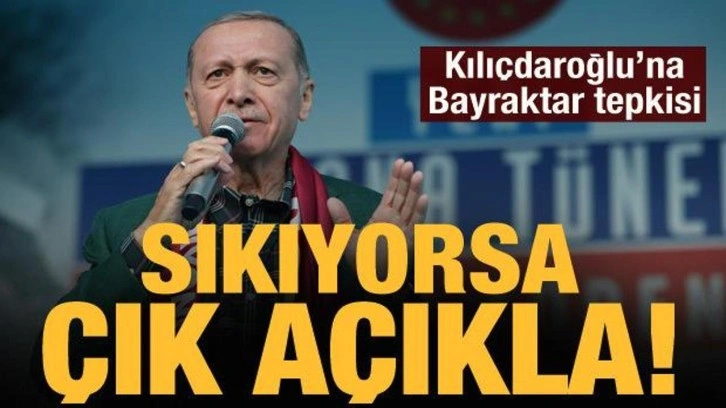Cumhurbaşkanı Erdoğan'dan Kılı&ccedil;daroğlu'na Bayraktar tepkisi