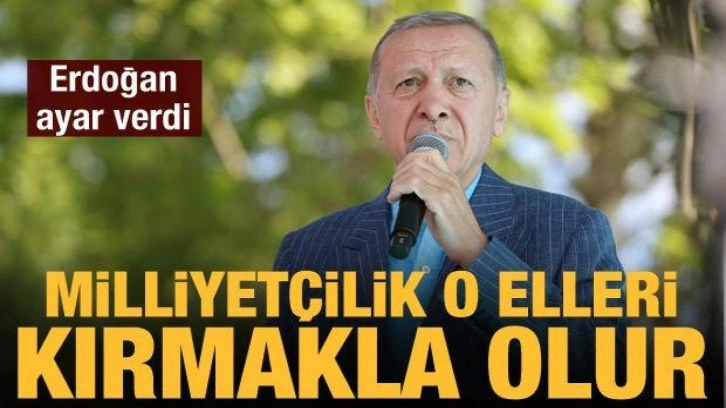 Cumhurbaşkanı Erdoğan'dan Kılı&ccedil;daroğlu'na milliyet&ccedil;ilik tepkisi