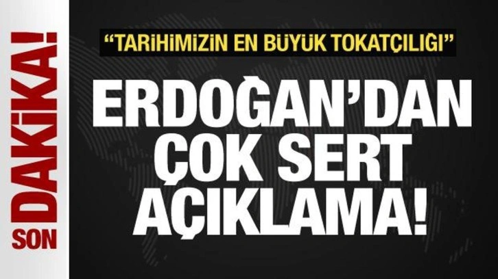 Cumhurbaşkanı Erdoğan'dan Kılı&ccedil;daroğlu'na: Tarihimizin en b&uuml;y&uuml;k tokat&ccedil;ılığı