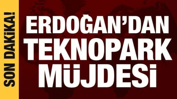 Cumhurbaşkanı Erdoğan'dan Nazilli'ye m&uuml;jde: Teknopark a&ccedil;acağız