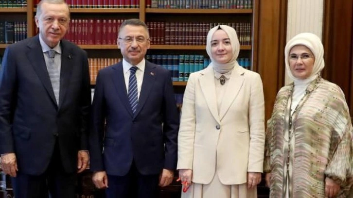 Cumhurbaşkanı Yardımcısı Fuat Oktay, H&uuml;meyra Şahin ile nişanlandı