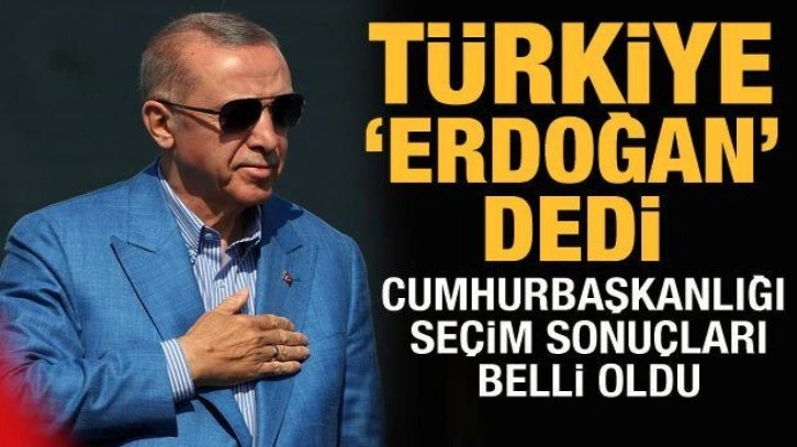 Cumhurbaşkanlığı se&ccedil;iminde sonu&ccedil;lar belli oldu