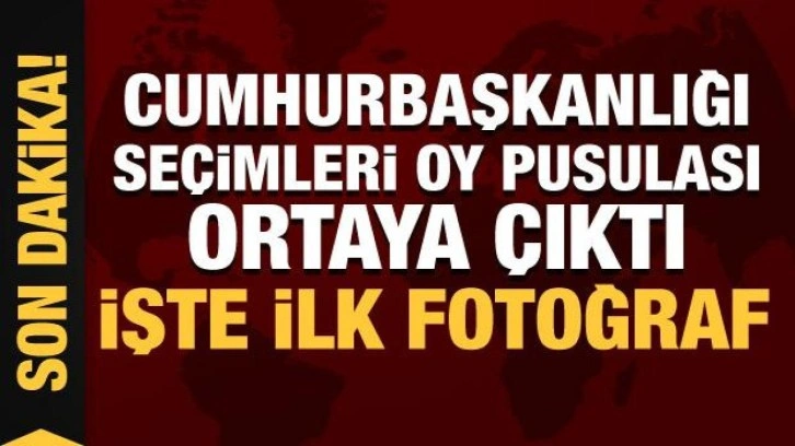Cumhurbaşkanlığı se&ccedil;imleri oy pusulası ortaya &ccedil;ıktı: İşte ilk fotoğraf