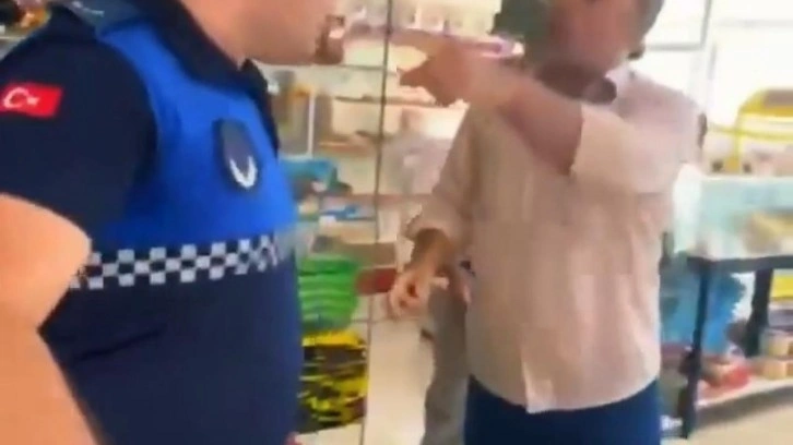 Daha önce de tarihi geçmiş ürün satan marketçiden zabıtalara saldırı