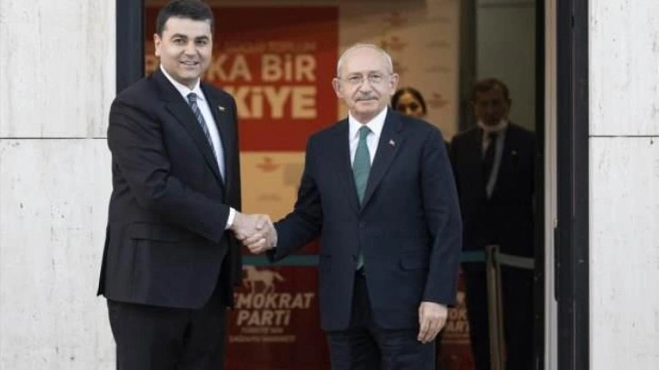 Demokrat Parti lideri Uysal'dan Kılı&ccedil;daroğlu'nun adaylığına destek