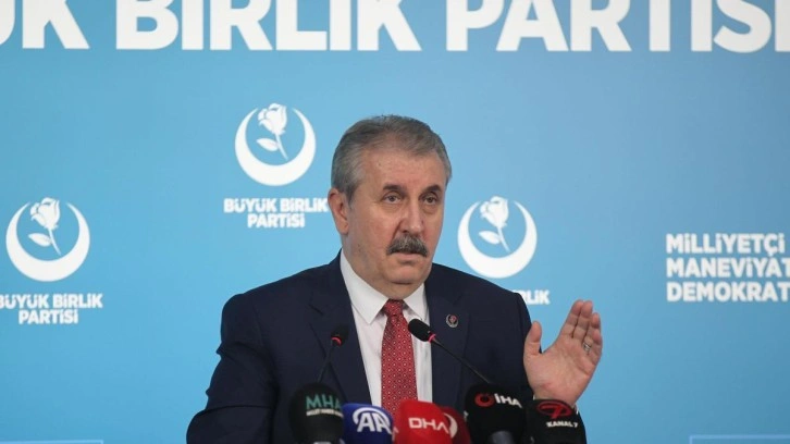 Destici: Bir yasayla mecliste komisyon kurulmasını biz kabul etmiyoruz