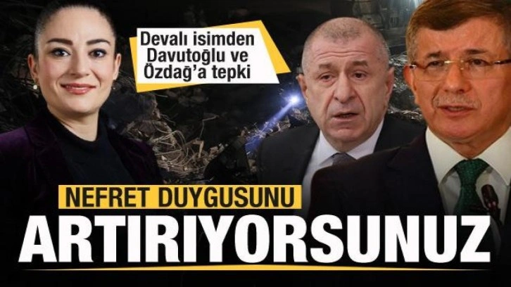 Deva Partili Essum Aslan'dan Ahmet Davutoğlu ve &Uuml;mit &Ouml;zdağ'a tepki!