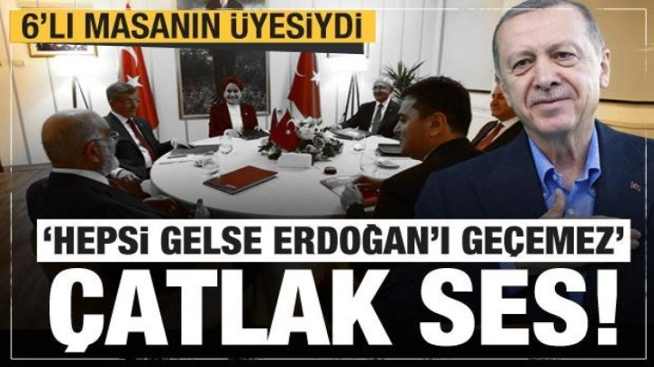 Deva'dan ayrılan isim topa tuttu: Hepsi gelse Erdoğan'ı yine ge&ccedil;emez