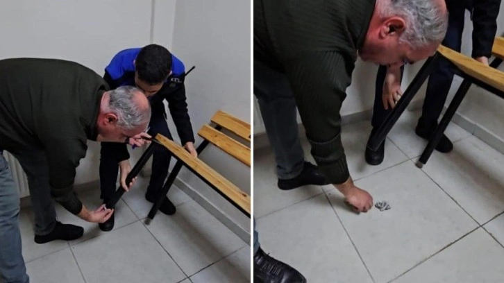 Dilenci yakayı ele verdi, parayı sakladığı yer şaşkına &ccedil;evirdi