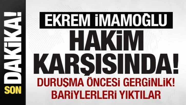 Diploma davası! Ekrem İmamoğlu hakim karşısına çıkıyor! Duruşma öncesi gerginlik