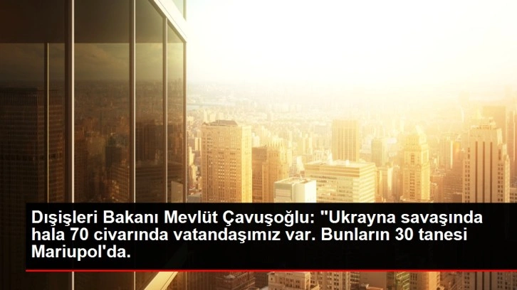 Dışişleri Bakanı Mevl&uuml;t &Ccedil;avuşoğlu, Antalya'da konuştu: (1)