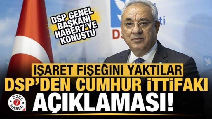 DSP'den Cumhur İttifakı a&ccedil;ıklaması! Genel Başkan &Ouml;nder Aksakal ortaklık i&ccedil;in &ccedil;ağrı yaptı