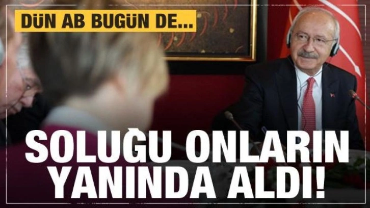 D&uuml;n AB bug&uuml;n ABD! Kılı&ccedil;daroğlu soluğu onların yanında aldı!