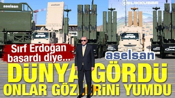 Dünya gördü onlar gözlerini yumdu! Sırf Erdoğan başardı diye...