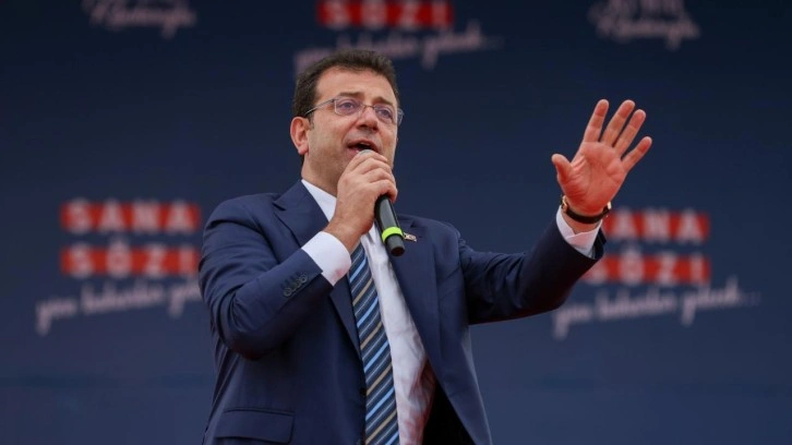 Ekrem İmamoğlu'ndan se&ccedil;im fetvası! İstanbul mitinginde skandal &ccedil;ıkış!