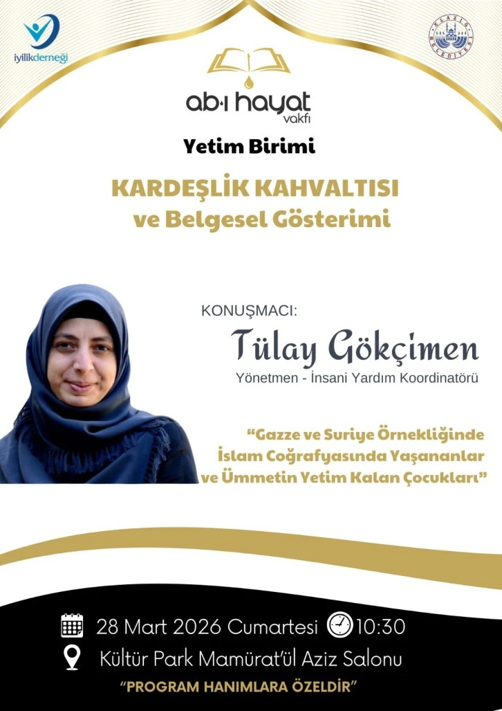 Elazığ&rsquo;da Yetimlere Umut Olan &ldquo;Kardeşlik Kahvaltısı&rdquo; Yoğun İlgi G&ouml;rd&uuml;.