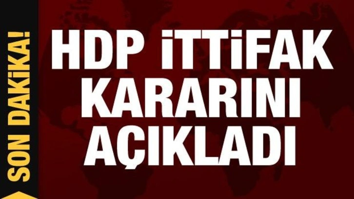 Emek ve &Ouml;zg&uuml;rl&uuml;k İttifakı aday &ccedil;ıkarmayacaklarını a&ccedil;ıkladı
