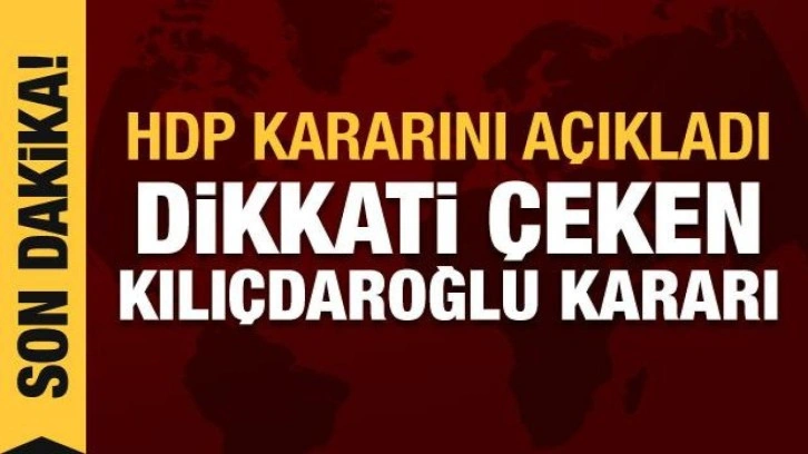 Emek ve &Ouml;zg&uuml;rl&uuml;k İttifakı: Se&ccedil;imde Kılı&ccedil;daroğlu'nu destekleyeceğiz