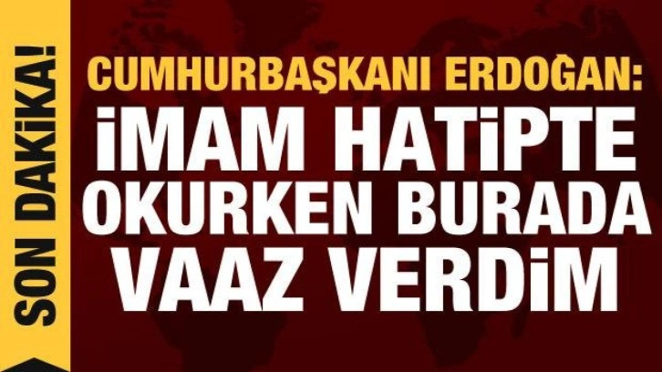 Emin&ouml;n&uuml; Yeni Camii yeniden ibadete a&ccedil;ıldı! Erdoğan: Lisedeyken burada vaaz verdim