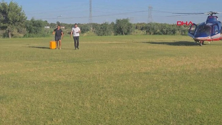 Emre Belözoğlu Antalyaspor tesislerine helikopterle indi