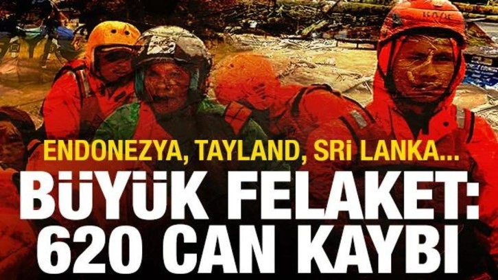Endonezya, Tayland, Sri Lanka... Büyük felaket: Ölü sayısı 620'ye yükseldi