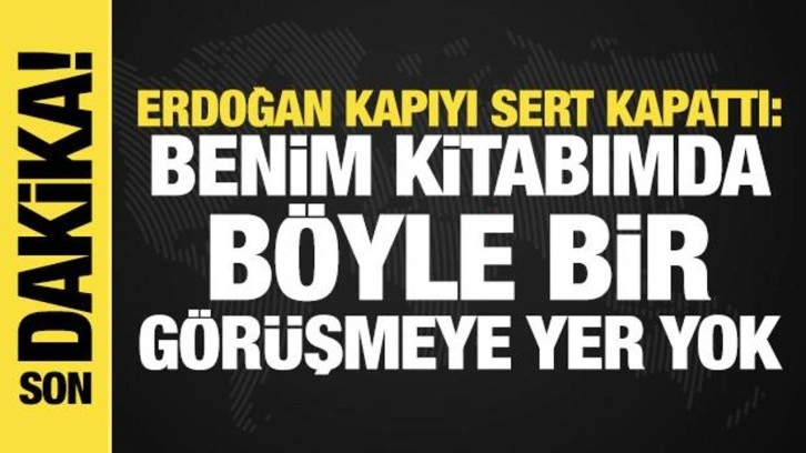 Erdoğan'dan Rum liderin davetine sert cevap