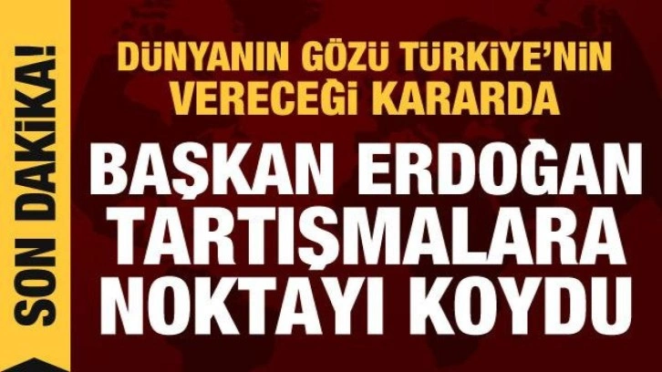 Erdoğan, Finlandiya ve İsve&ccedil;'in NATO &uuml;yeliği i&ccedil;in T&uuml;rkiye'nin kesin kararını a&ccedil;ıkladı