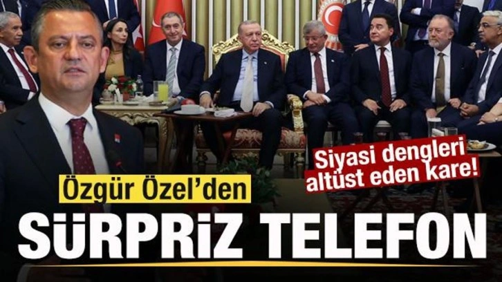 Erdoğan'ın liderlerle verdiği kare siyasi dengeleri altüst etti! Özel Babacan'ı aradı