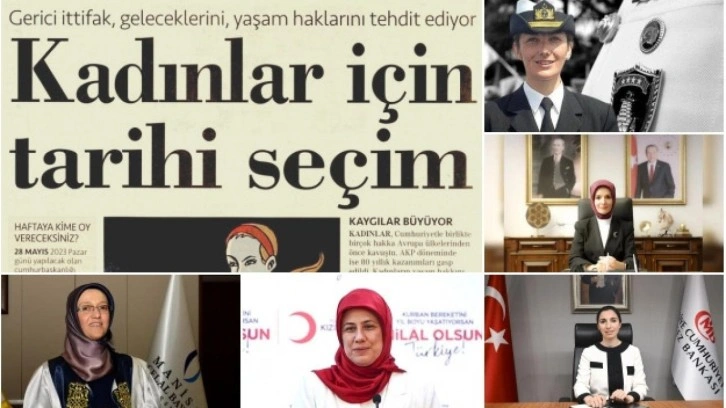 'Erdoğan kazanırsa kadınlara hayat hakkı bile yok' dediler,en kritik g&ouml;revlere onlar geldi