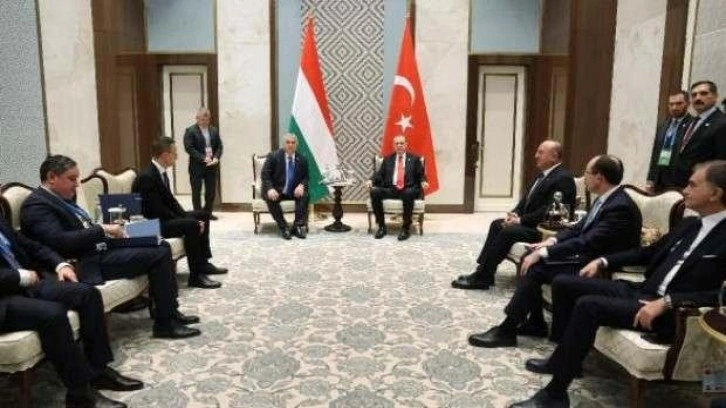 Erdoğan, Macaristan Başbakanı Orban&rsquo;la g&ouml;r&uuml;şt&uuml;