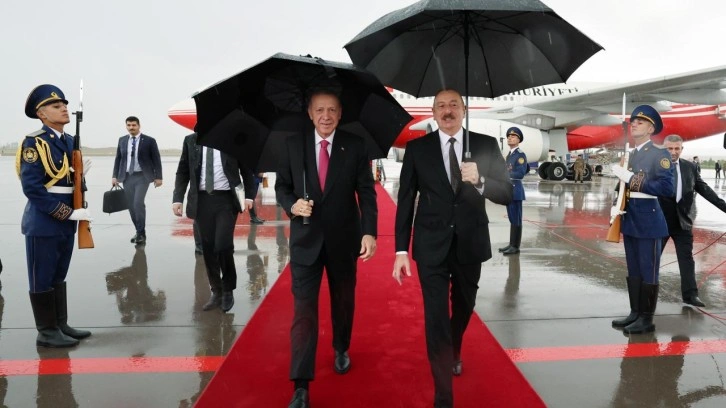 Erdoğan ve Aliyev'in Nah&ccedil;ıvan buluşması d&uuml;nya basınında