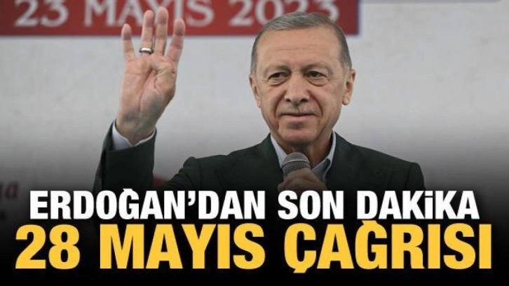Erdoğan'dan son dakika 28 Mayıs &ccedil;ağrısı!