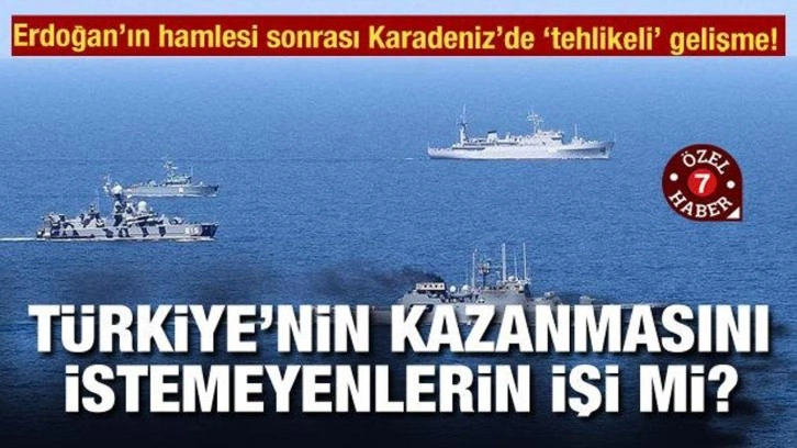 Erdoğan'ın hamlesi sonrası Karadeniz'de 'tehlikeli' gelişme! Eray G&uuml;&ccedil;l&uuml;er yoruml