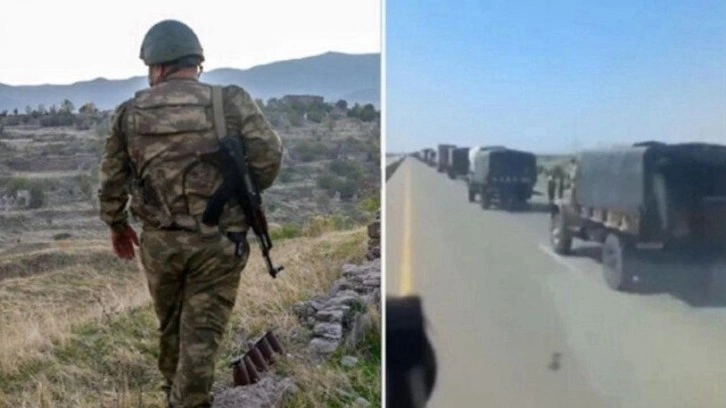 Ermeni g&uuml;&ccedil;leri Karabağ'da siper kazıyor