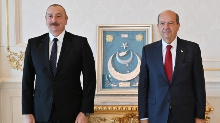 Ersin Tatar, Aliyev'le g&ouml;r&uuml;şt&uuml;