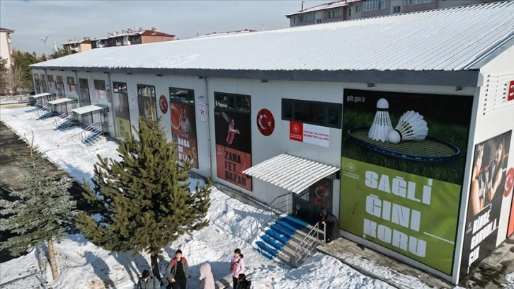 Erzurum'un modern salonları şehrin spor altyapısına g&uuml;&ccedil; kattı