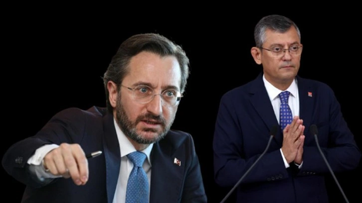 Fahrettin Altun'dan, İzmir mitingi sonrası "g&ouml;z boyuyor" diyen &Ouml;zg&uuml;r &Ouml;zel'e tepk