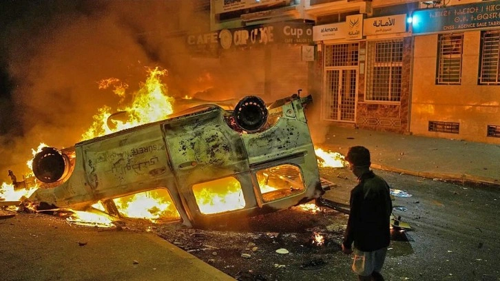 Fas'ta polis güçleri göstericilere ateş açtı! 2 kişi hayatını kaybetti