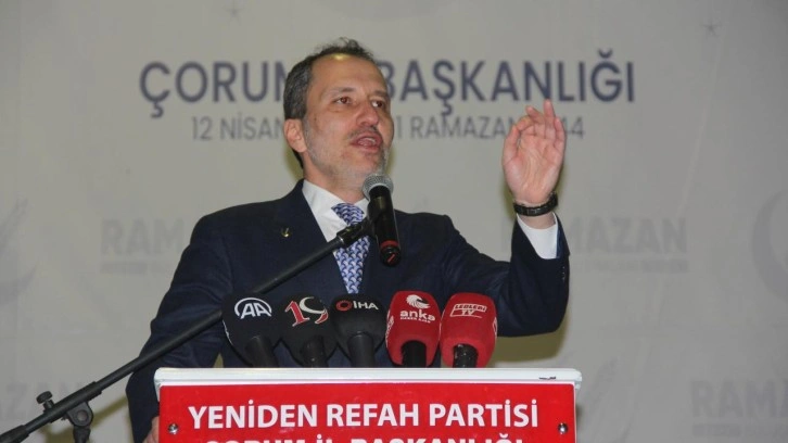 Fatih Erbakan a&ccedil;tı ağzını yumdu g&ouml;z&uuml;n&uuml;: PKK ve FET&Ouml;'n&uuml;n a&ccedil;ık&ccedil;a destek verdiği...